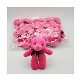 Aesco Peluş Ayıcık Anahtarlık Pembe