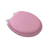Aesco Pembe Yumuşak Klozet Kapak Büyük Puf 42X41 cm