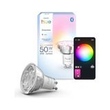 Aesco Philips Hue Essential 4.7W GU10 345 Lumen Renkli Akıllı Spot Ampul - 15.000 Saat Ampul Kullanım Ömrü [enerji Sınıfı F]