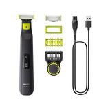 Aesco Philips Oneblade Pro Yüz ve Vücut Için Hibrit Tıraş Makinesi,sakal Şekillendiriği, Islak/kuru Kullanım, 12 Uzunluk Ayarlı Tarak, 1 Yedek Bıçak, Vücut Tarağı, Cilt KORUMASI,QP6542/10