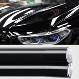 Aesco Piano Black Parlak Siyah Hava Kanallı Üstü Koruma Jelatinli Araç Motor Aksesuar Araç Tavan Kaplama Folyosu Kırılmaz Çizilmez Özel Postüplü Ambalajda Gönderim (30 cm x 3 Metre)