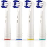 Aesco Pi&go Oral B Şarjlı Diş Fırçası Uyumlu Yedek Başlık - Elektrikli Diş Fırçası Yedek Başlığı, 4 Adet