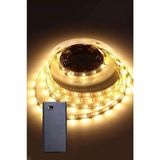 Aesco Pilli Şerit Led, 2 Metre Boyutunda Günışığı Renkli Aydınlatma - 1 x 100 cm - 00 Beyaz