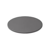Aesco Pizza Taşı – Büyük (Ø 36 Cm), Sırlı Kordierit Barbekü Pizza Taşı, Hızlı Isınır ve Isı Yayar, Tüm Mangallar Için Uygundur (37 cm Çapındaki Kömür, Gaz, Pelet, Elektrik), Siyah (18412)