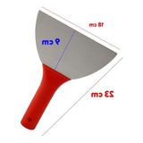 Aesco Plastik Saplı Metal Spatula, 18 Cm, Takılabilir Sap - 0 - 19 L