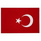 Aesco Polyester Türk Bayrağı - 100X150CM - 41 Delft Blue