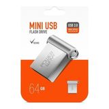 Aesco Powerway 64GB USB 3.0 Metal Mini Flash Bellek