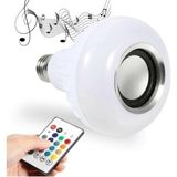 Aesco Pratik Kullanım Music Bulb Bluetooth Hoparlör Akıllı LED Ampul Lamba - Altın
