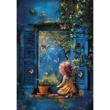 Aesco Puzzle - Mavi Gece / 500 Parça Puzzle, #3639