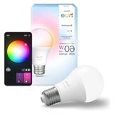 Aesco Renkli Akıllı E27 Ampul - 8W, 806 Lumen, Bluetooth Kontrol