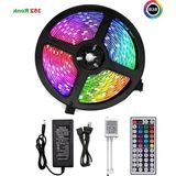 Aesco Rgb Şerit LED Seti, 5 Metre Uzunlukta ve Renkli Aydınlatma Seçenekleri ile