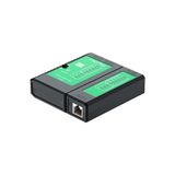 Aesco RJ45 RJ11 Uyumlu Cat6 Cat7 Cat8 Poe Destekli Network Ethernet Kablo Test Cihazı - 0- Koyu Mavi