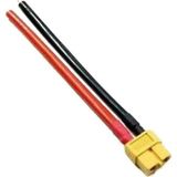 Aesco Sanec XT60 Dişi Lipo Pil Şarj Kablosu 15 cm 2,5mm Siaf Silikon Kablolu - A.3240