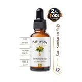 Aesco Sarı Kantaron Yağı (St. John’s Wort Oil) Maserasyon | Ekstraksiyon Yağı 30 ml Damlalıklı Cam Şişe - 0,5 L