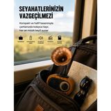 Aesco Şarjlı Mini Retro Radyo Bluetooth Hoparlör Çoklu Bağlantı Seçenekli Yeni Nesil
