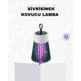 Aesco Şarjlı Mor Işıklı Sivrisinek Öldürücü Lamba – Sessiz ve Kimyasal Içermez