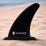 Aesco Savaboards Büyük Sup Fin (Salma) – Standart Us Fin Box Uyumlu Paddle Board Aksesuarı, Touring Kayak Fin & Skeg, Stabilite Artırıcı Büyük Boy Sup Fin - 12 V / Altın