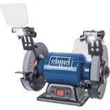Aesco Scheppach 5903107901 BILEYLEME/150 mm Çift Taraflı Taşlama Makinesi SM150L, Fırçalama Diski, Schlichtscheibe, Tüm Zımpara Için Ideal, Schaerf-Ve Devir Sayısı Seçimi, Biley Taşı, Motor: 400 W, W, 230 V