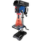 Aesco Scheppach 5906807901 Tischbohrmaschine DP18VARIO, + Positionslaser ve Led, Ayarlanabilir Devir Sayısı, Ahşap, Metal ve Plastik Için, Devir Sayısı 440 – 2580 Dk-1, 550 W, 230 V