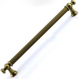 Aesco Selçuklu Antik Sarı Metal Kulp 224 mm Mobilya Çekmece Mutfak Dolabı Dolap Kapak Kulpları Kulb Kulpu