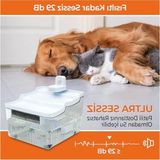 Aesco Sensörlü Akıllı Kedi Su Sebili, Otomatik Su Pınarı, Beyaz