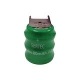 Aesco Sertec - 3.6V 3S1P 80 Mah 3 Pin Nı-Mh Buton Pil