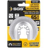 Aesco Sgs 1883 Derz Arası Raspalama Bıçağı 65 mm Elmas