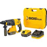 Aesco Sgs Akülü Elektro Pnömatik Kırıcı Delici Seti 20V 2 * 4.0AH (Kömürsüz Motor) SGS5521