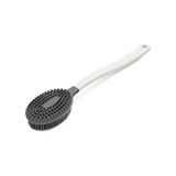 Aesco Silikon Sırt Fırçası – Uzun Saplı Banyo ve Duş Fırçası, Çift Taraflı Vücut Masaj ve Temizlik Fırçası, Ergonomik Tasarım, Hızlı Kuruyan