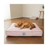 Aesco Silky Paw, Çıkarılabilir Kılıf, Kolay Temizlenebilen, Konforlu, Kaydırmaz Tabanlı, Kedi-Köpek Yatağı (Pembe, Small)