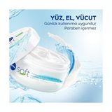 Aesco Soft Nemlendirici Bakım Kremi 300 Ml, 48 Saat Nemlendirme, Jojba Yağı,e Vitamini, Yüz,el,vücut Için,paraben Içermez