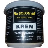 Aesco Solon Çok Amaçlı Ahşap Parke Masa Sehpa Çizik Çok Amaçlı Tamir Dolgu Macunu Krem 240 gr - 01-Mavi