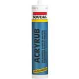Aesco Soudal Acryrub Silikonize Mastik 310 ml Altın Meşe
