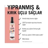 Aesco Split Hair Miracle Kırık Uçları Mühürleyen Sıvı Saç Bakım Kremi - Iyonik Kompleks ve Üzüm Çekirdeği Yağı ile 200 ml