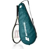 Aesco Sporsize Tennis Racket Cover Tenis Raketi Kılıfı Çantası (Koyu Yeşil) - 000-Siyah
