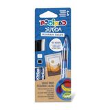 Aesco Su Bazlı Akrilik Fırça Uçlu Boyama Marker Seti - 2'li - 41 Delft Blue