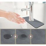 Aesco Su Emici Sihirli Mutfak Banyo Musluk Matı Lavabo Kenar Matı