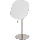 Aesco System 5 x Krom Masa Üstü Büyüteçli Makyaj Aynası Krom Renk 335X170X120 mm