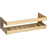 Aesco System Banyo Duş Raf Sistemi Gold Branch Renk 98X100X250 mm Gold Tek Ebat BA3000 043 GB