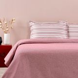 Aesco Taç Royal DÜZ%100 Pamuk Pike Takımı, Bordo, Çift Kişilik (Çok Amaçlı Örtü: 200X230 Cm/çarşaf: 240X260 cm / 2 Adet Yastık Kılıfı: 50X70 Cm) - 001-Renkli