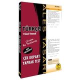Aesco Tasarı Ales Türkçe Sözel Yetenek Yaprak Test Çek Kopart