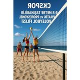 Aesco Taşınabilir Voleybol Filesi, 9,5 Metre Uzunluk