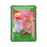 Aesco Tavuk ve Pirinçle Sardalye Pouch, 85 gr