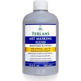 Aesco Terlans Maskeleme Jeli Ahşap ve Porselen Boyama 500 ml | Profesyonel Art Masking Fluid | Seramik, Ahşap, Hobi ve Sanat Çalışmaları Için Sıvı Maske Koruyucu - 1