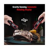 Aesco Thermopro TP620 Su Geçirmez Dijital Gıda Termometresi, 2 Saniyede Anında Okuyan Hareket Sensörlü Dönen Ekran (Barbekü, Mutfak ve Sıvı)