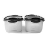 Aesco Tupperware Oval 1 2'li SET(500ML) - Abanoz