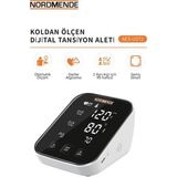 Aesco Türkçe Konuşan Şarjlı Dijital Tansiyon Aleti | Büyük LCD Ekran, Otomatik Kol Tipi, Hafızalı