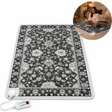 Aesco Ty-1*2 859W 100X200CM Isıtmalı Pad Halı - Dijital Termostatlı Karbon Kristal Teknolojisi
