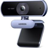 Aesco Ugreen USB Web Kamerası Pc Için Full Hd 1080P/30FPS Web Kamerası, Mikrofonlu Web Kamerası Net Stereo Ses Otomatik Işık Düzeltme 85° Görünüm Canlı Yayın Için Web Kamerası Görüntülü Aramalar Öğrenme