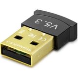 Aesco USB Bluetooth Adaptör 5.3 Siyah Bt5.3